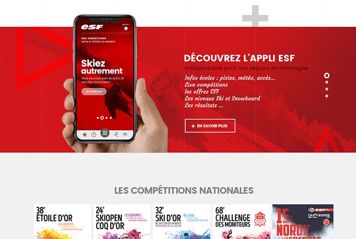 Club ESF & agence digitale Stargraf