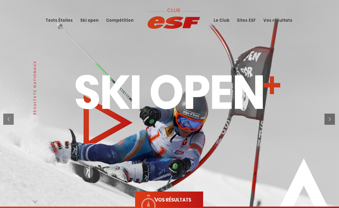 Club ESF & agence digitale Stargraf