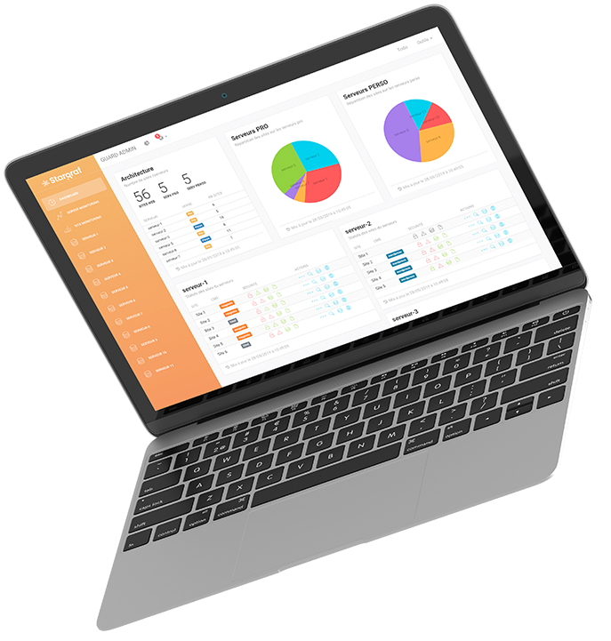 Guard développé par l'agence digitale Lyon & Genève Stargraf